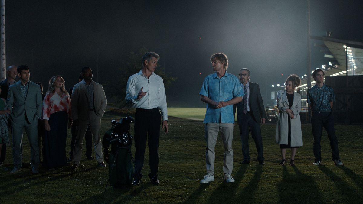 Stick Season 1, Episode 8, "Clark the Mark" - Timothy Olyphant, Owen Wilson, Marc Maron, Mariana Treviño and Peter Dager