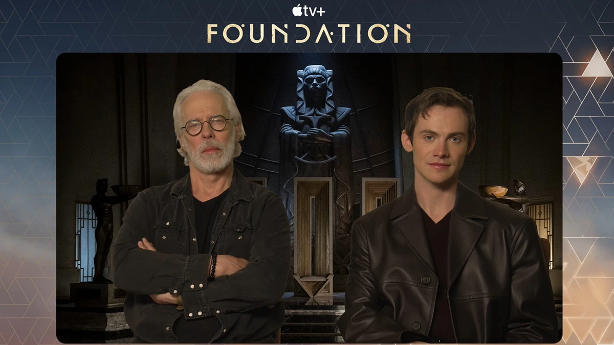 interview Terrence Mann and Cassian Bilton talk Foundation Season 3 Episode 5, more