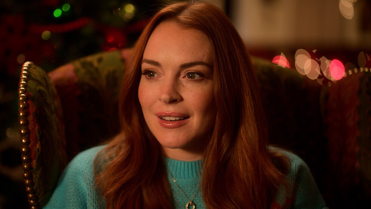 Lindsay Lohan. Falling for Christmas
