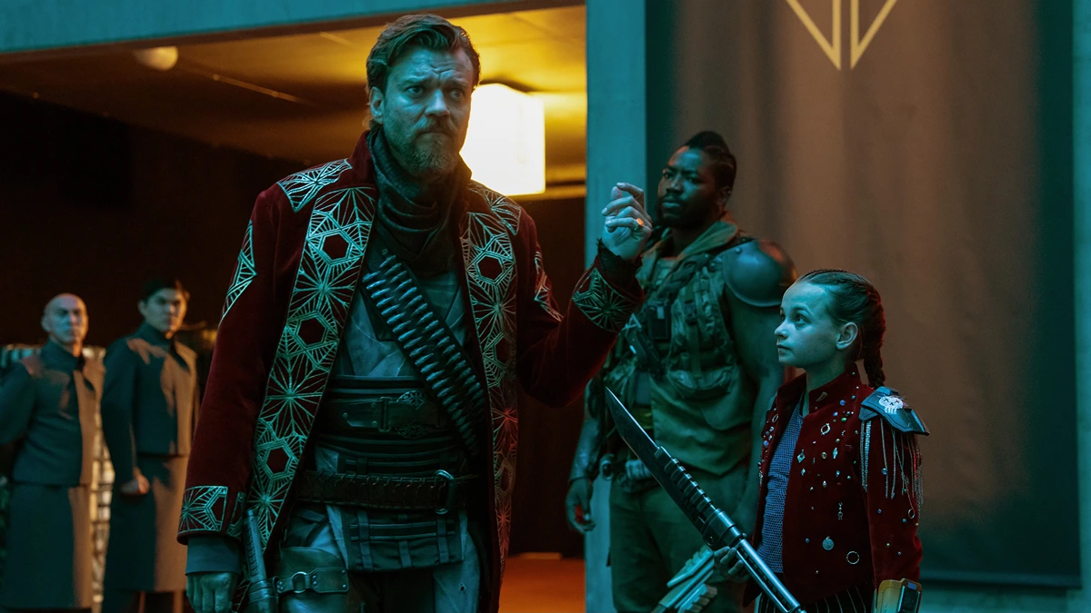 Pilou Asbæk as the Mule in Foundation Season 3 Episode 7, now streaming on Apple TV+.