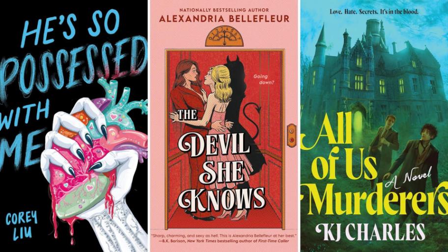 Queerly Not Straight LGBTQ+ books for October