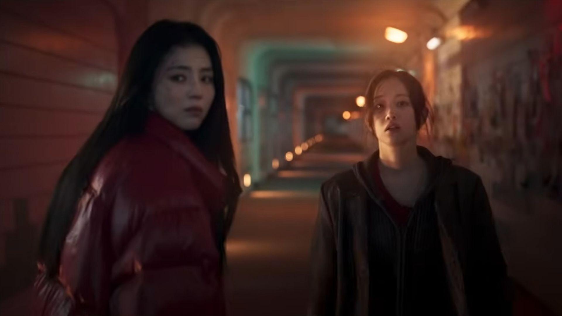 Han So-hee and Jeon Jong-seo in Project Y