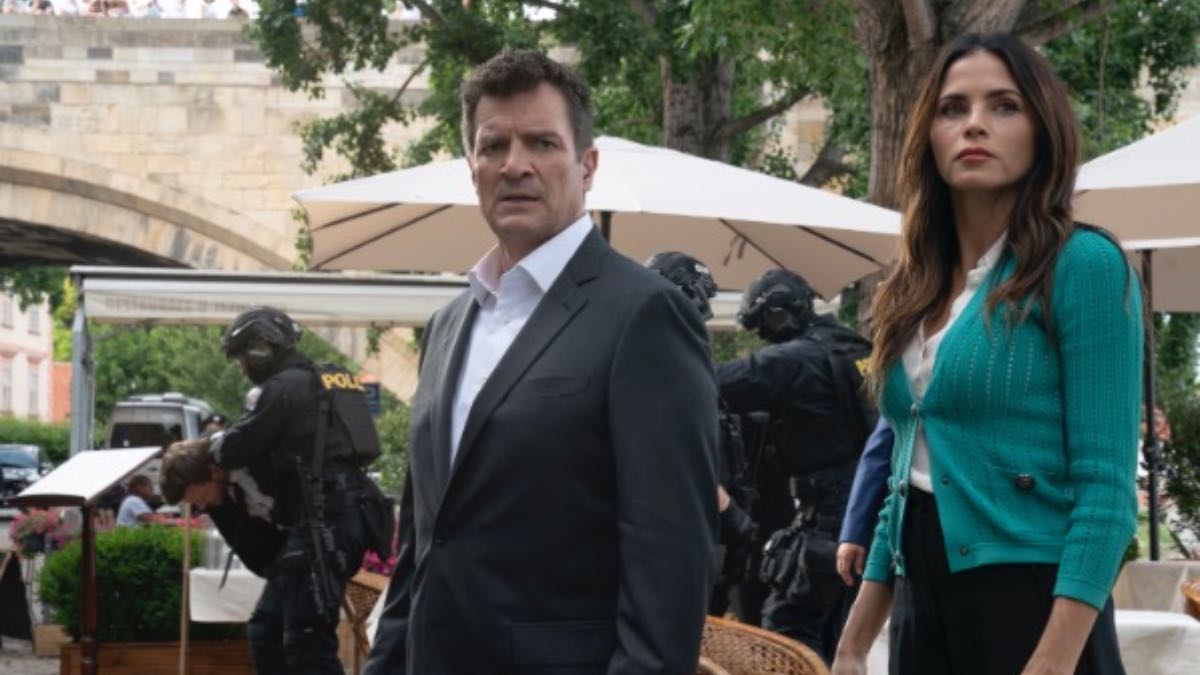 NATHAN FILLION, JENNA DEWAN THE ROOKIE – “Episode TBD” (Disney/Larry Horricks) NATHAN FILLION, JENNA DEWAN