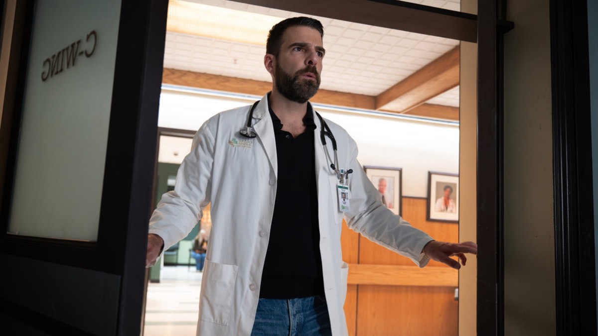 BRILLIANT MINDS -- "The Doctor's Graveyard" Episode 206 -- Pictured: Zachary Quinto as Dr. Oliver Wolf -- (Photo by: Pief Weyman/NBC)