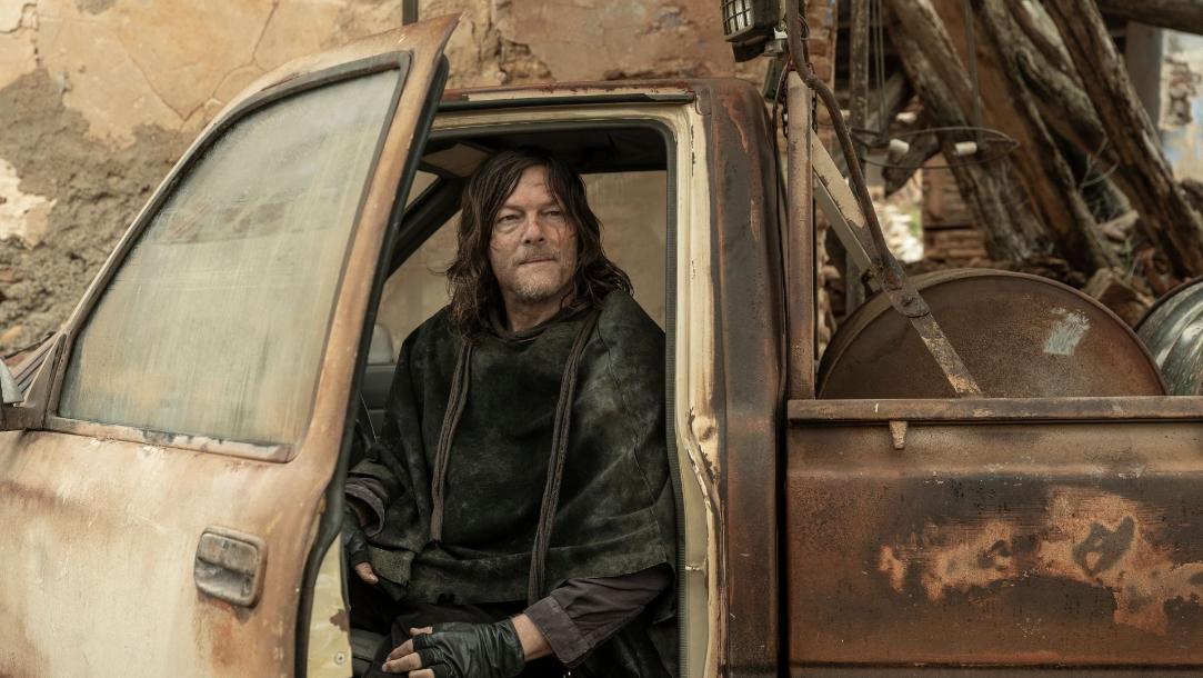 Norman Reedus arrives in a truck in Daryl Dixon Season 3, Episode 5.