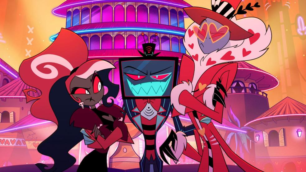 the v's in Hazbin Hotel Season 2 Episode 1