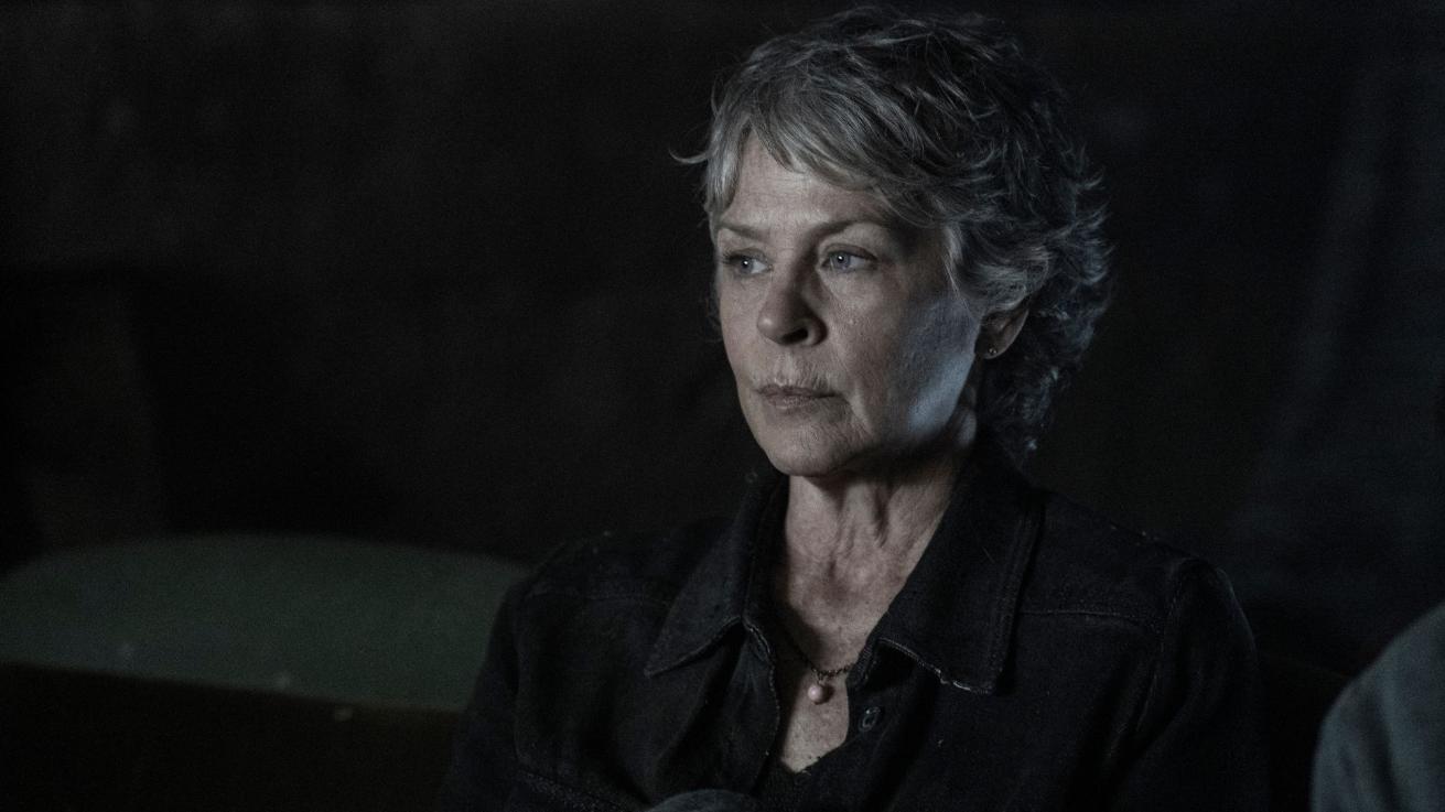Melissa McBride as Carol in Daryl Dixon Season 3, Episode 6.