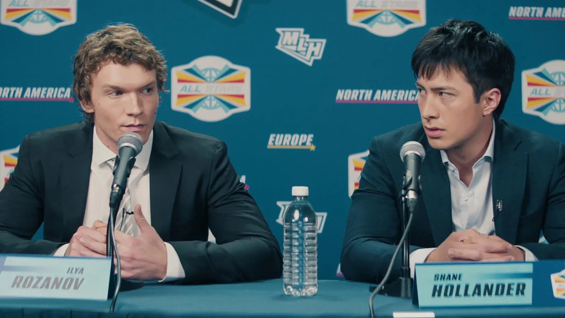 Heated Rivalry - Ilya and Shane on a press conference