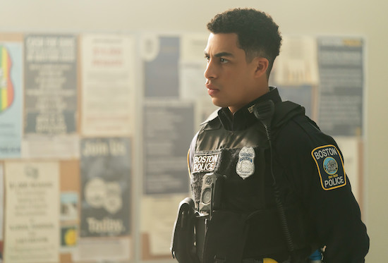 Jonah in Boston Blue Season 1, Episode 9. Courtesy of Give Me My Remote.