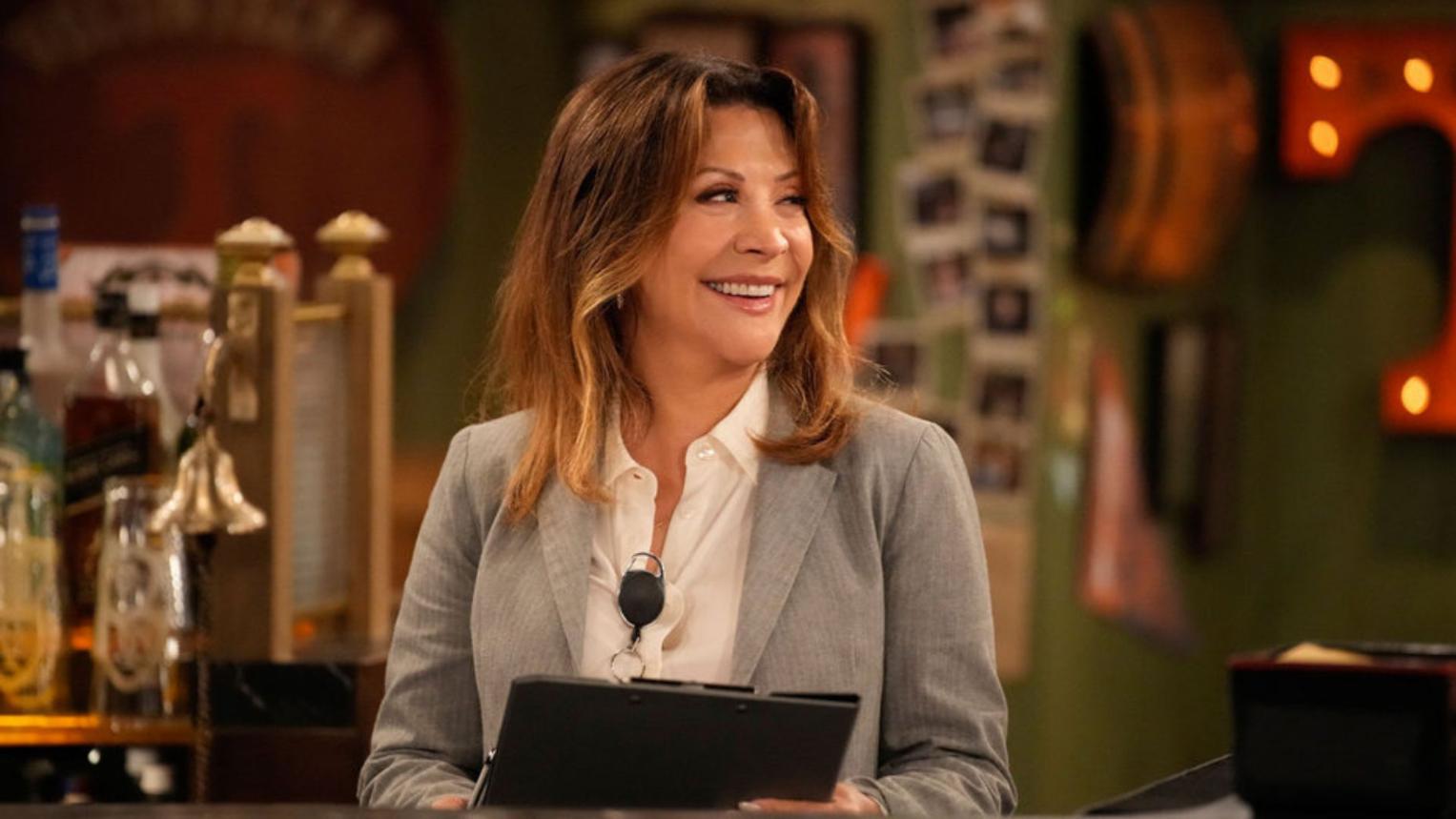 HAPPY'S PLACE -- "Mouse in the House" Episode 205 -- Pictured: Cheri Oteri as Inspector Monica -- (Photo by: Casey Durkin/NBC)