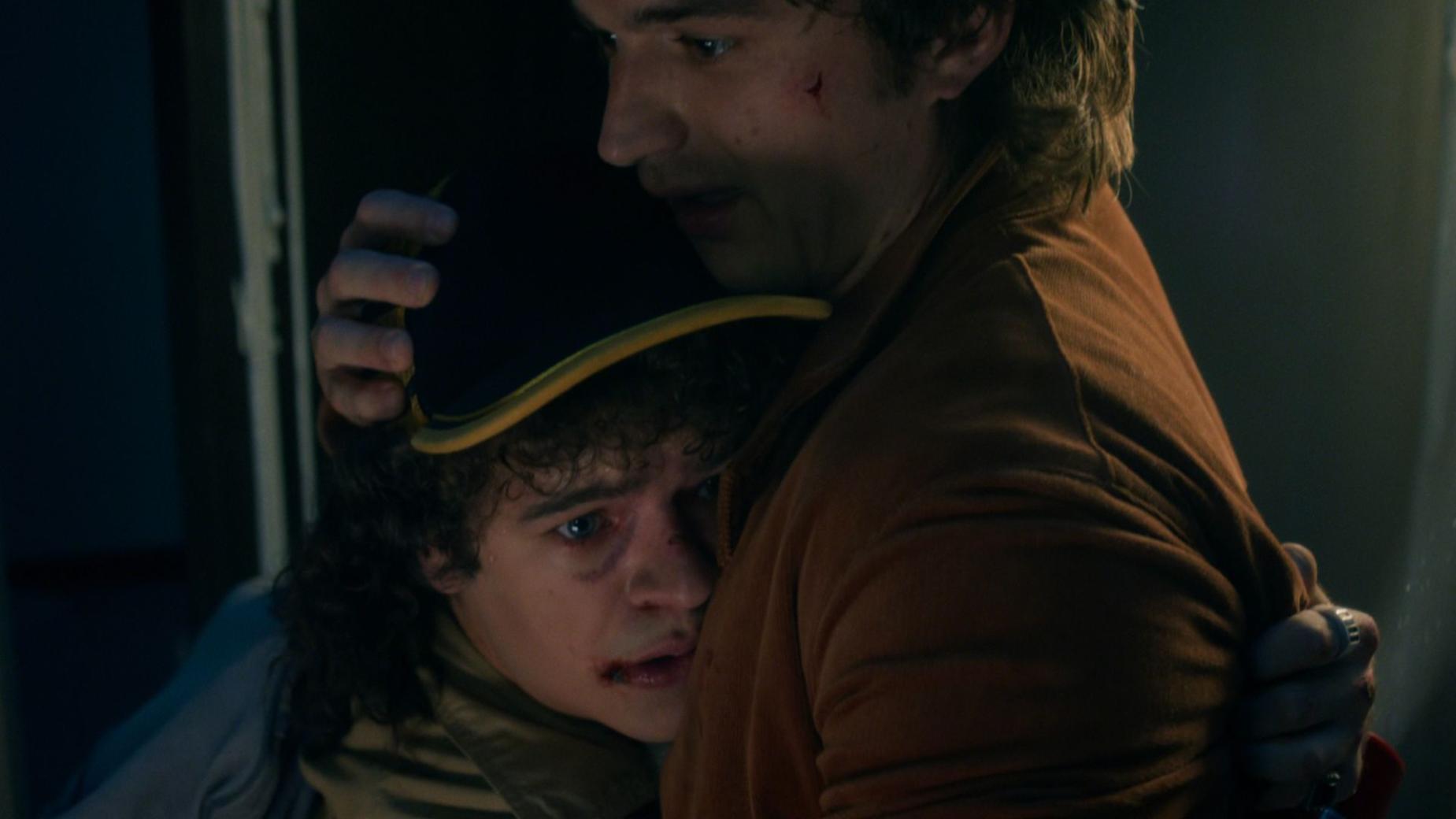 Dustin and Steve in Stranger Things Season 5 Episode 6