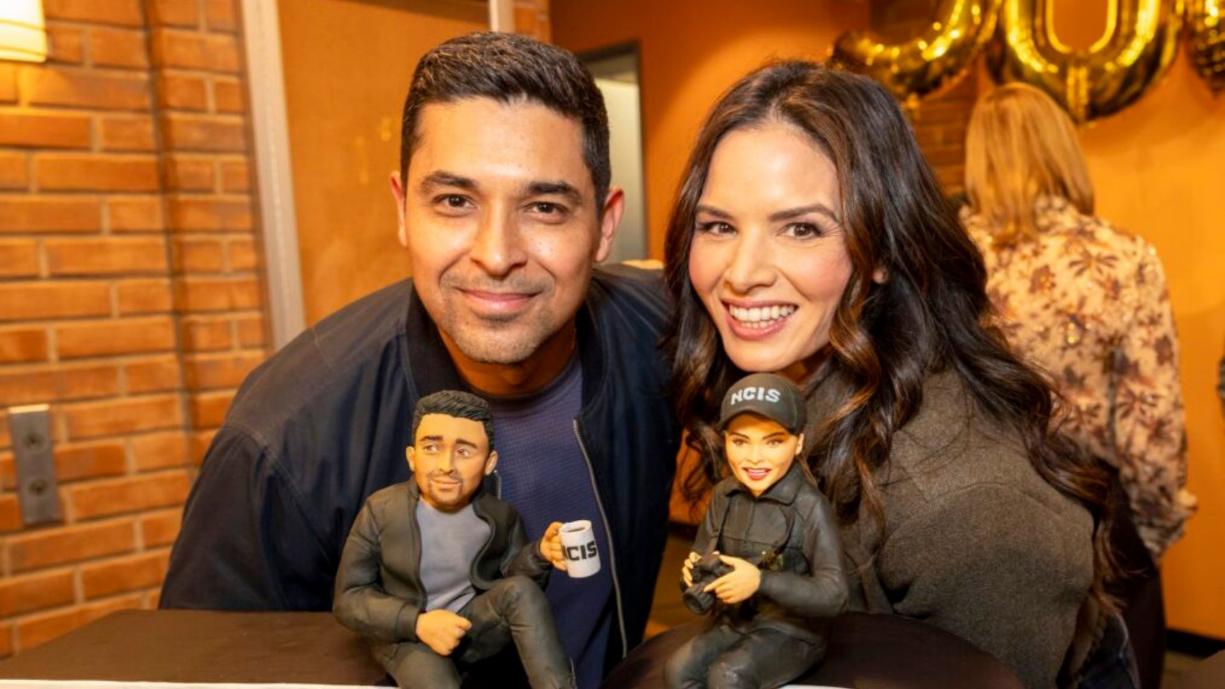 Wilmer Valderrama and Katrina Law NCIS