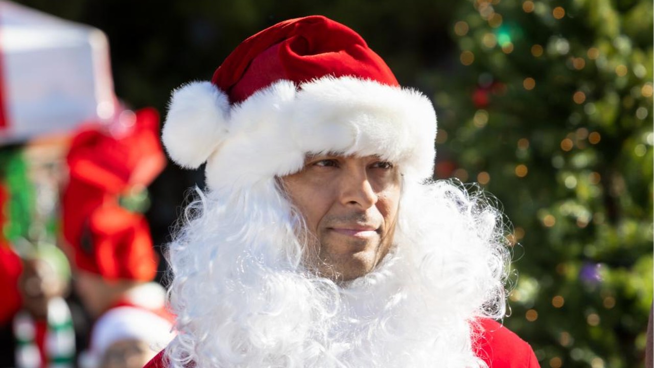 NCIS Season 23, Episode 9 Torres dressed as Santa