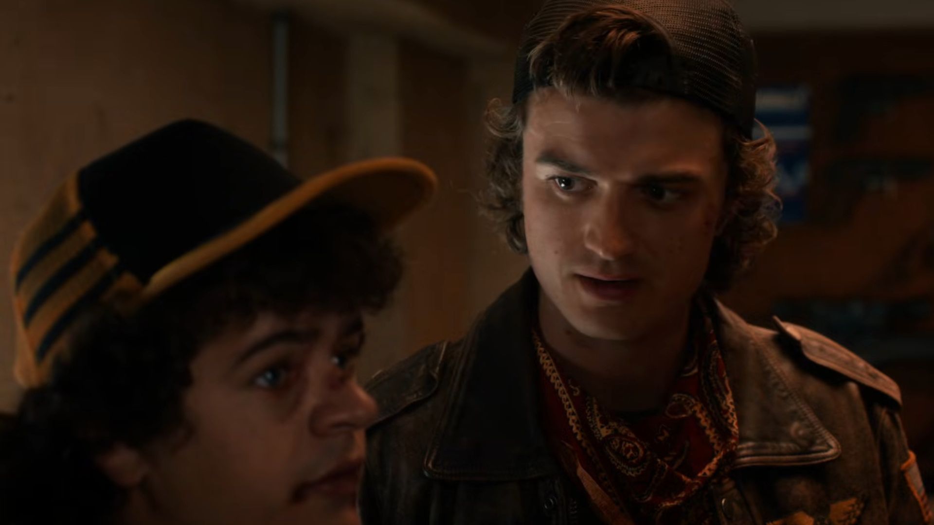 Dustin and Steve in Stranger Things Season 5 part 2 trailer
