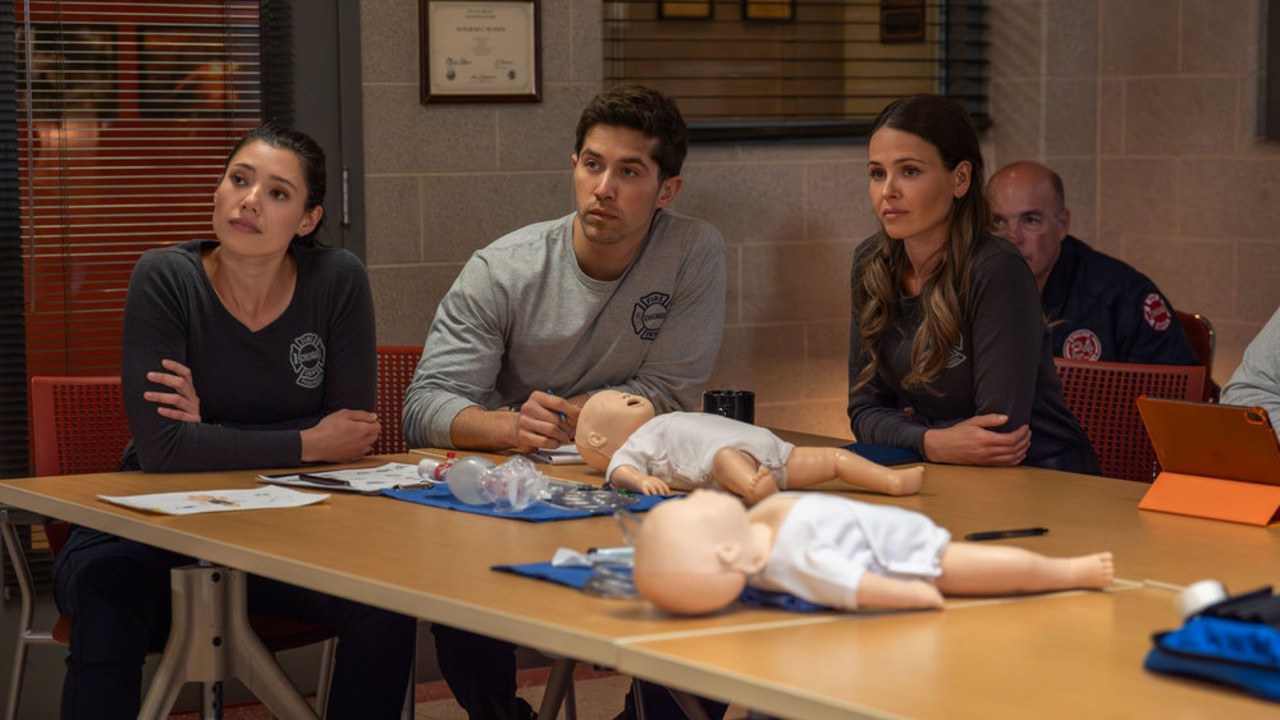 Chicago Fire Season 14, Episode 10 - Violet, Vasquez and Lizzie