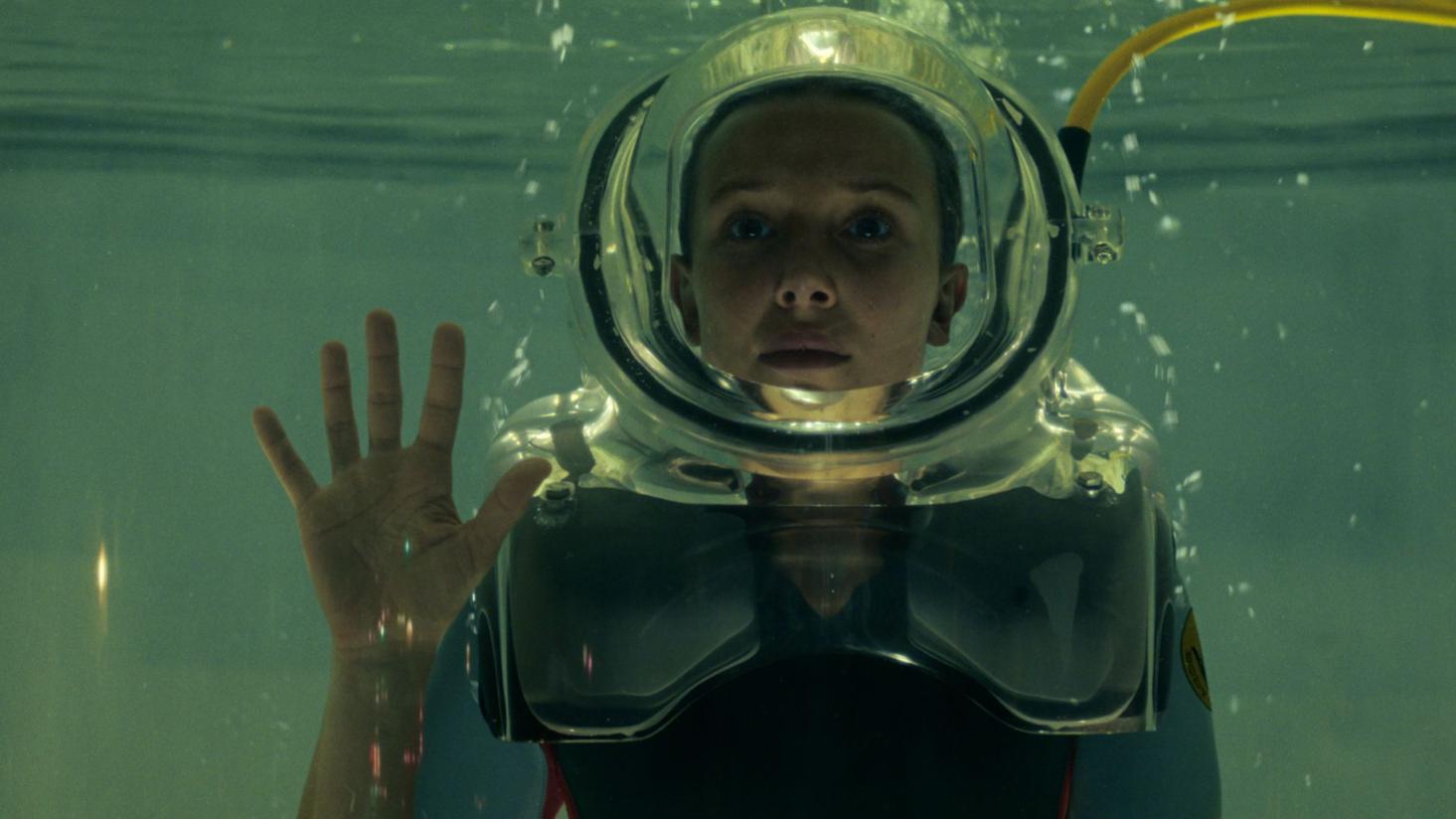 STRANGER THINGS: SEASON 5.Millie Bobby Brown as Eleven in Stranger Things: Season 5. Cr. COURTESY OF NETFLIX © 2025