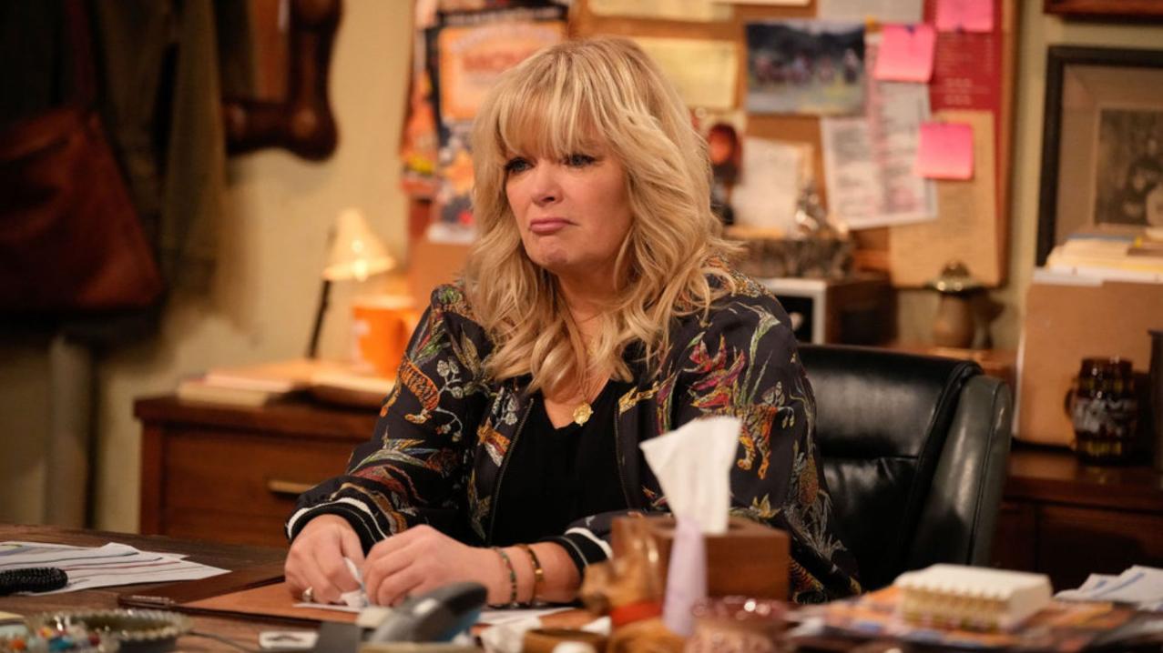 HAPPY'S PLACE -- "The Name Game" Episode 208 -- Pictured: Melissa Peterman as Gabby -- (Photo by: Casey Durkin/NBC)