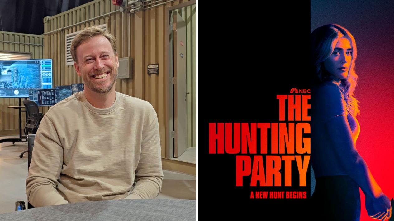 JJ Bailey during The Hunting Party set visit