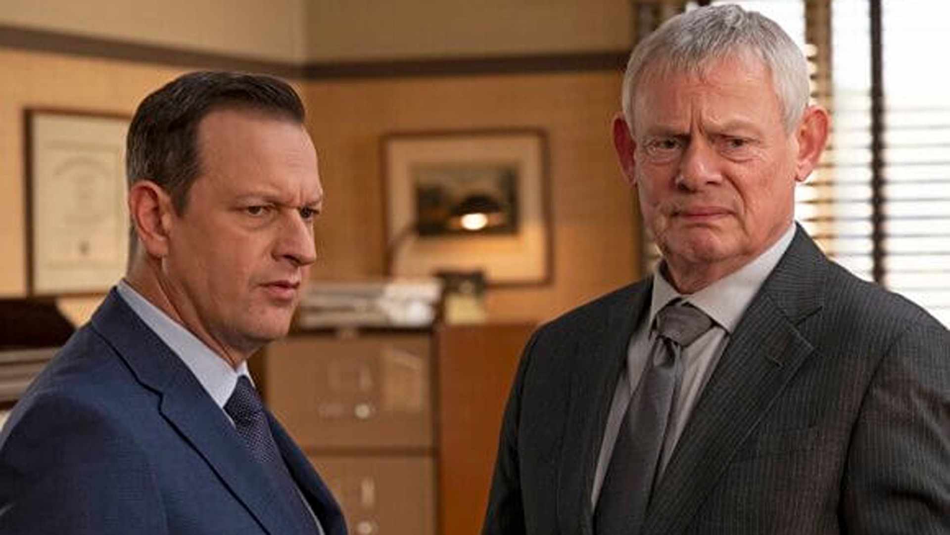 Josh Charles and Martin Clunes in Best Medicine Season 1, Episode 9. Courtesy of FOX.