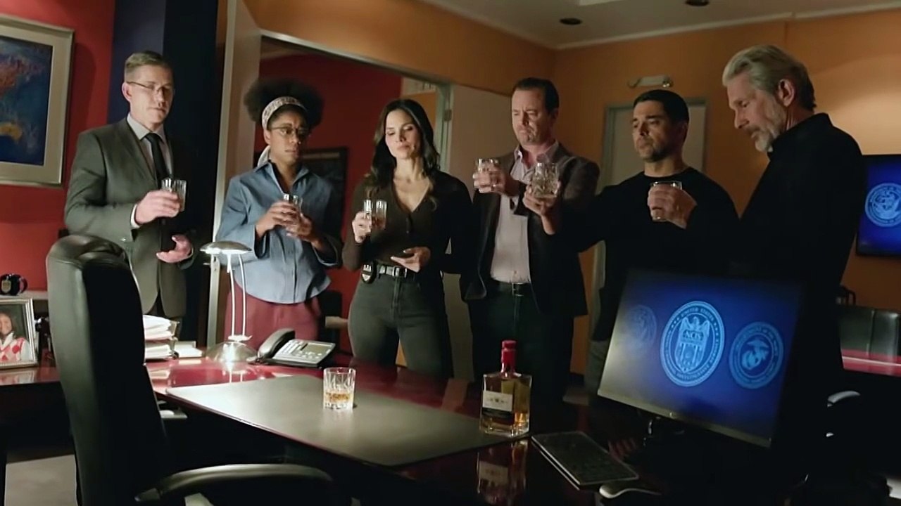 NCIS Season 23, Episode 14 - Jimmy, Kasie, Jessica, McGee, Nick and Parker