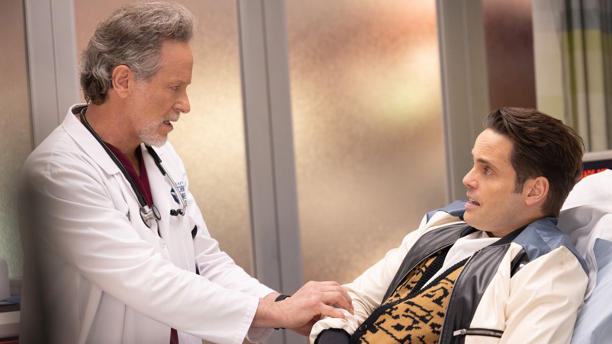 Steven Weber as Dr. Dean Archer in Chicago Med season 11 episode 14. (Photo Credit: Courtesy of NBC.)