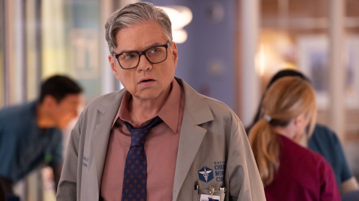 CHICAGO MED -- "The Book of Charles" Episode 1115 -- Pictured: Oliver Platt as Dr. Daniel Charles -- (Photo by: George Burns Jr/NBC)