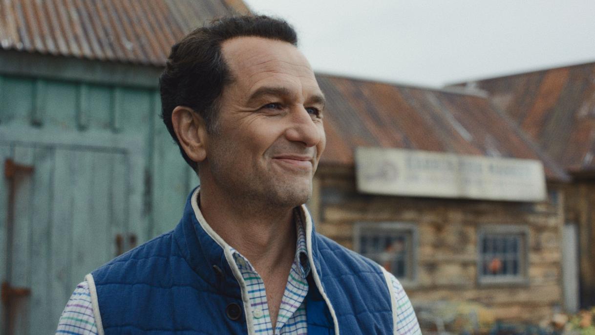 Matthew Rhys in "Widow’s Bay," premiering April 29, 2026 on Apple TV.