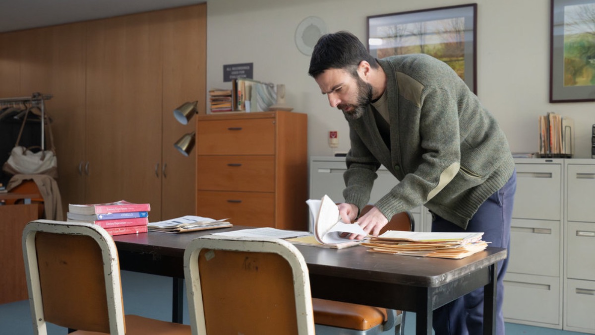 BRILLIANT MINDS -- "Senses" Episode 216 -- Pictured: Zachary Quinto as Dr. Oliver Wolf -- (Photo by: Pief Weyman/NBC)