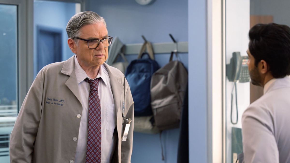 CHICAGO MED -- "Hell Breaks Loose" Episode 1120 -- Pictured: Oliver Platt as Dr. Daniel Charles -- (Photo by: George Burns Jr/NBC)