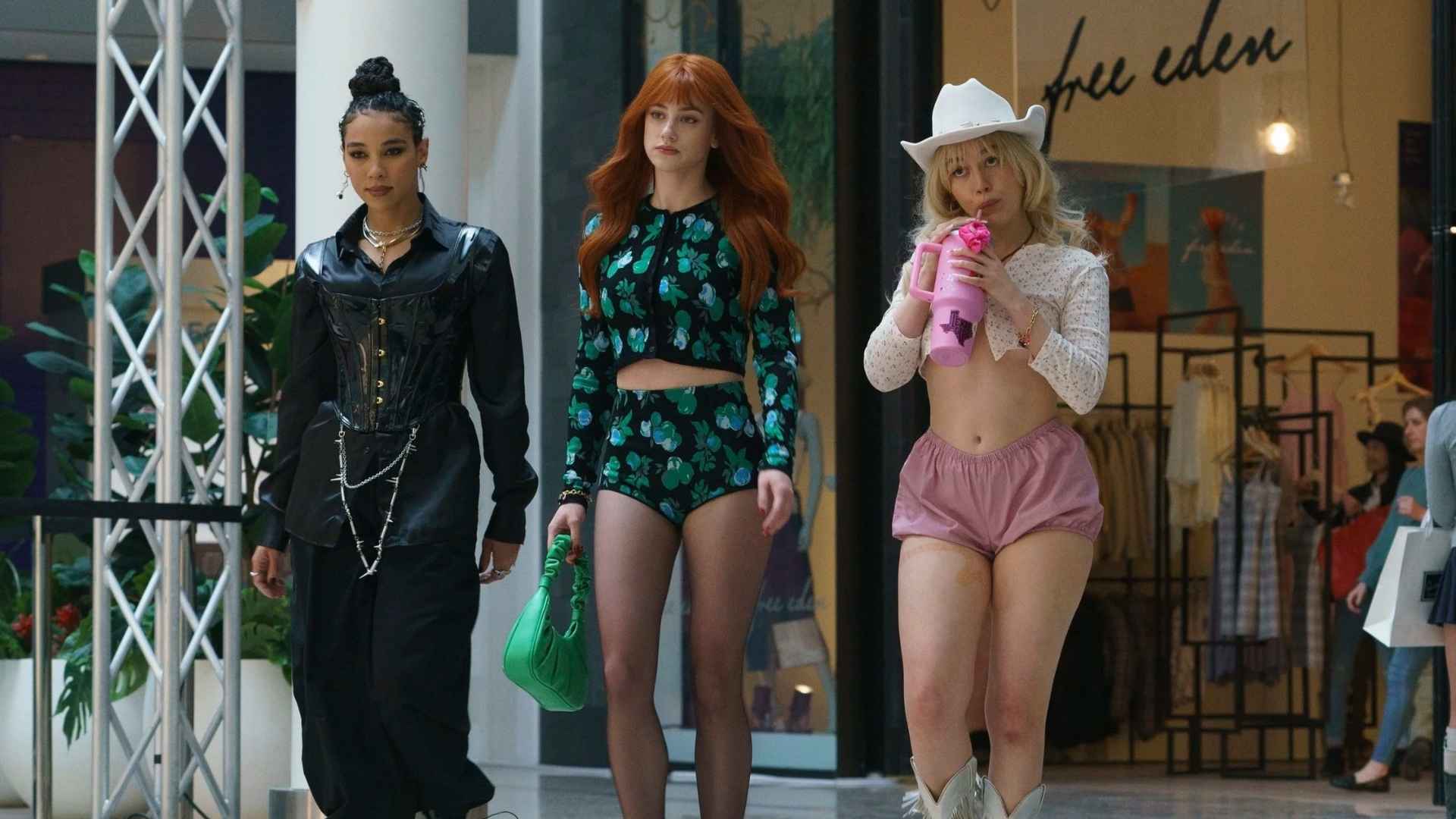 Alexandra Shipp, Lili Reinhart, and Victoria Pedretti in Forbidden Fruits