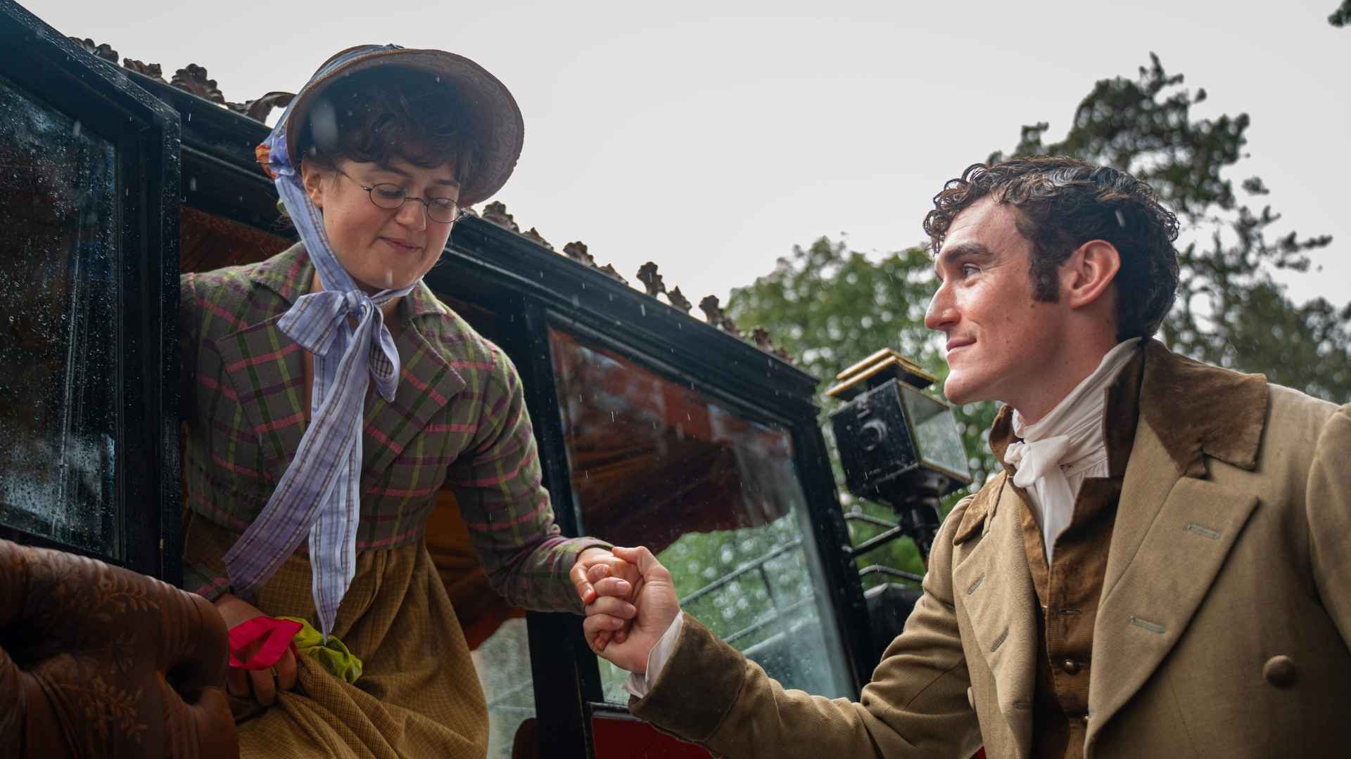 Ella Bruccoleri (Mary Bennet) and Dónal Finn (Mr Hayward) - The Other Bennet Sister