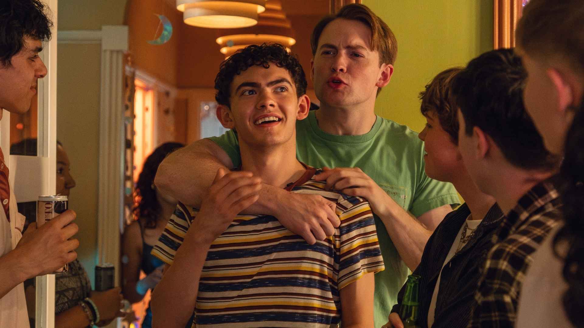 Kit Connor and Joe Locke in Heartstopper Forever