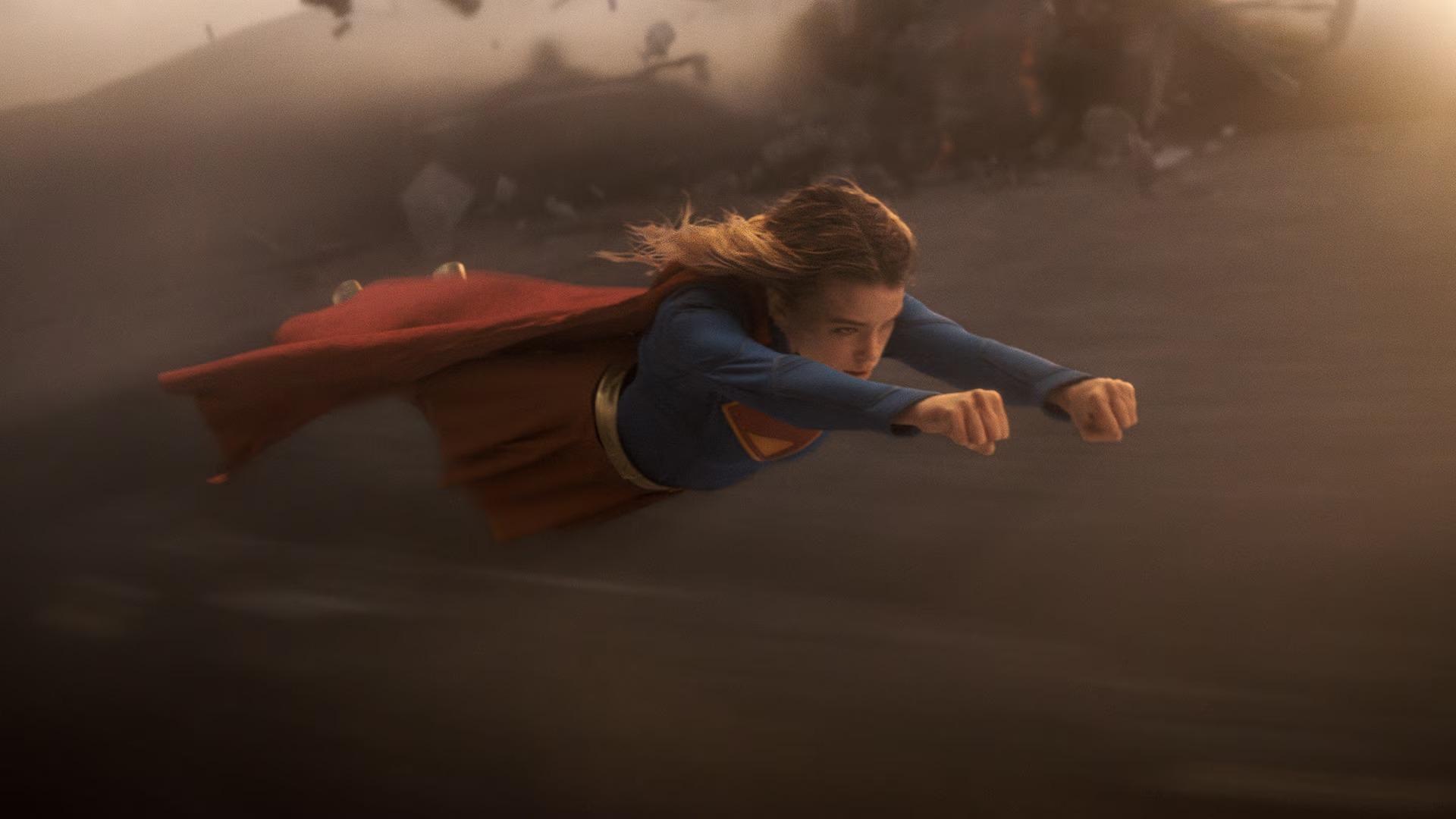 Milly Alcock as Supergirl/Kara Zor-El in “Supergirl” | Credit: DC Studios and Warner Bros. Pictures