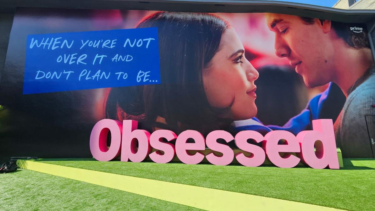 Obsessed Fest. Off Campus Banner. Courtesy of Jasmine for Fangirlish