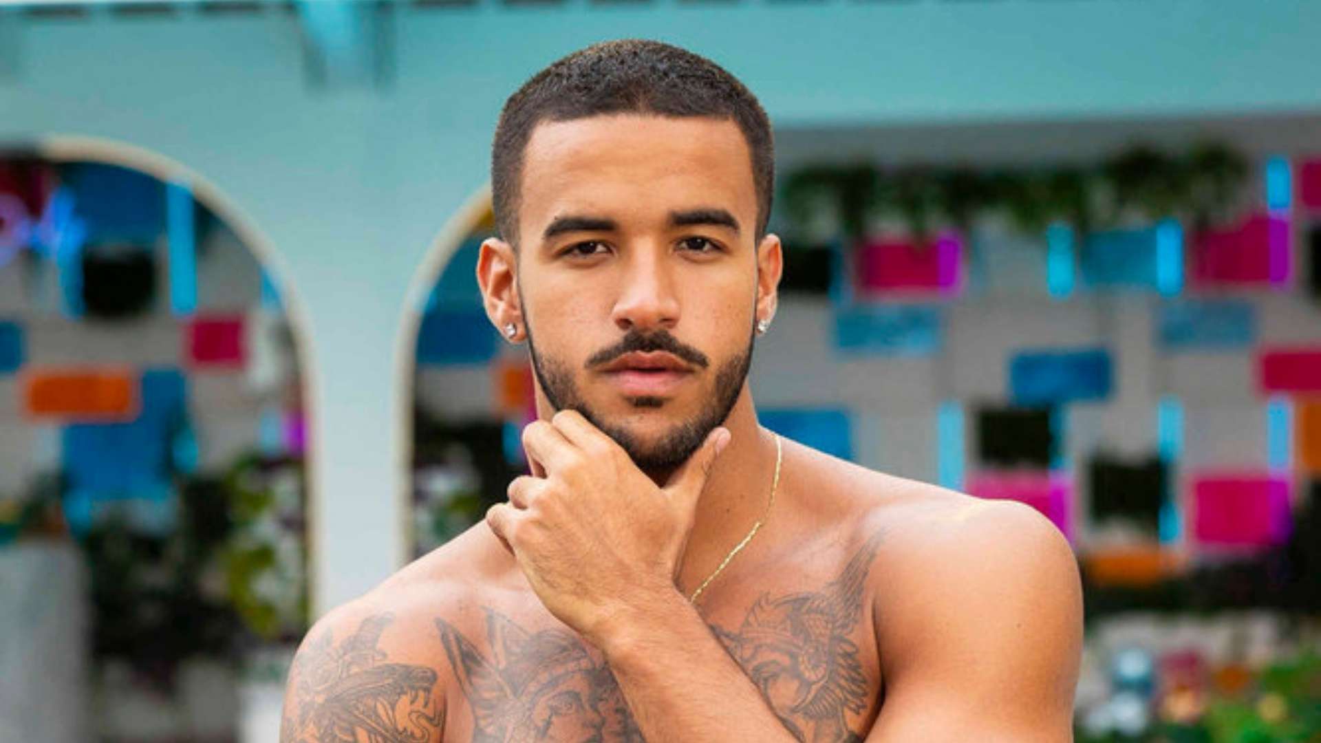 LOVE ISLAND USA -- "Week 2 " Episode TBD -- Pictured: Gabriel Vianna Vasconcelos -- (Photo by: Ben Symons/Peacock)