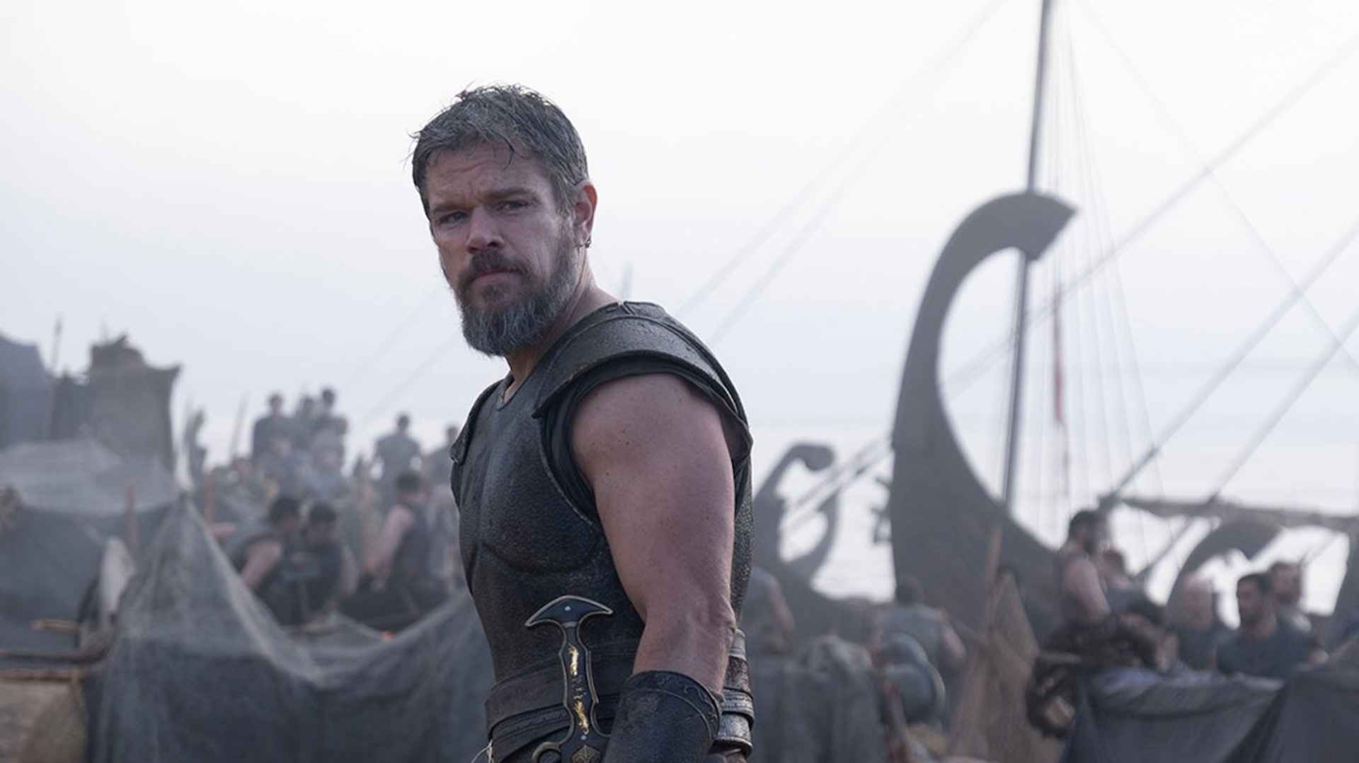 Matt Damon in The Odyssey. Courtesy of Universal.