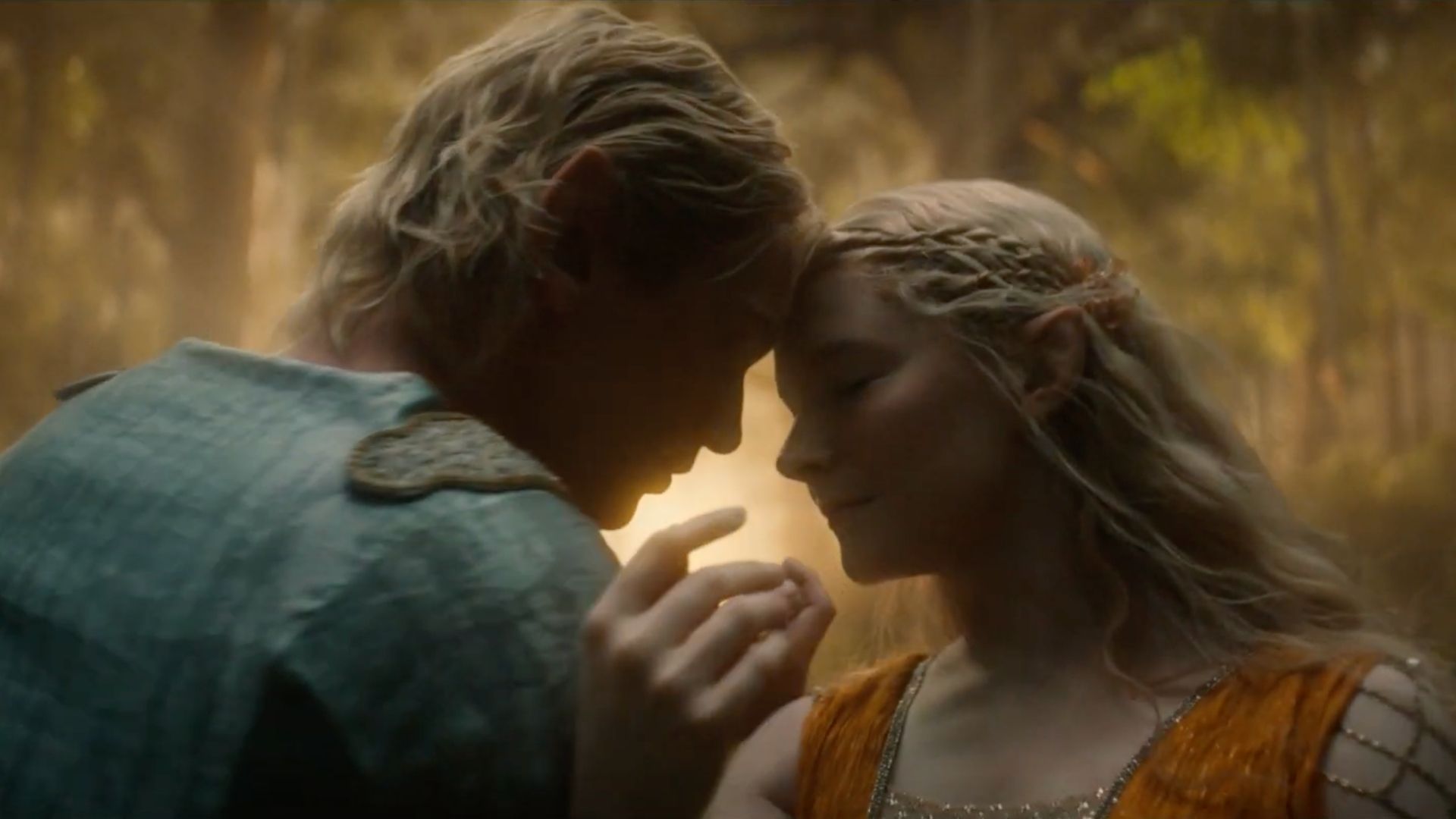 celeborn and galadriel in the lord of the rings; the rings of power