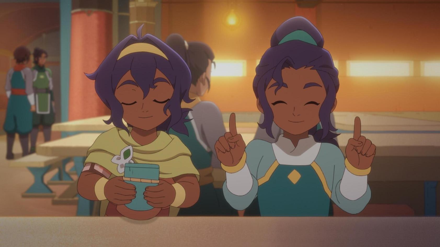 Pavi and Nisha in Avatar: Seven Havens episode 4