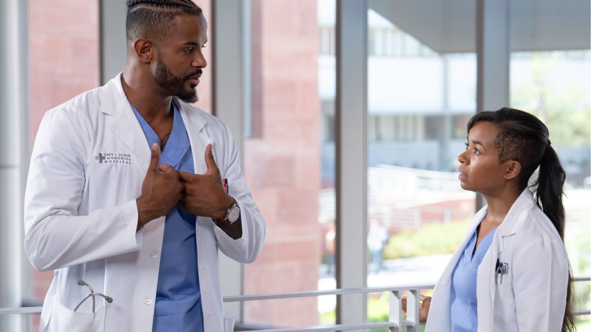 Grey's Anatomy Season 23, Episode 2, "Slippin’ and Slidin"