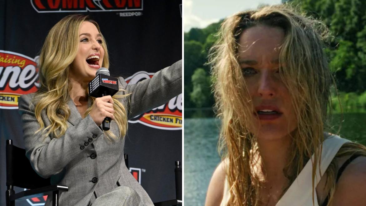 Jessica Rothe at NYCC 2026 for River